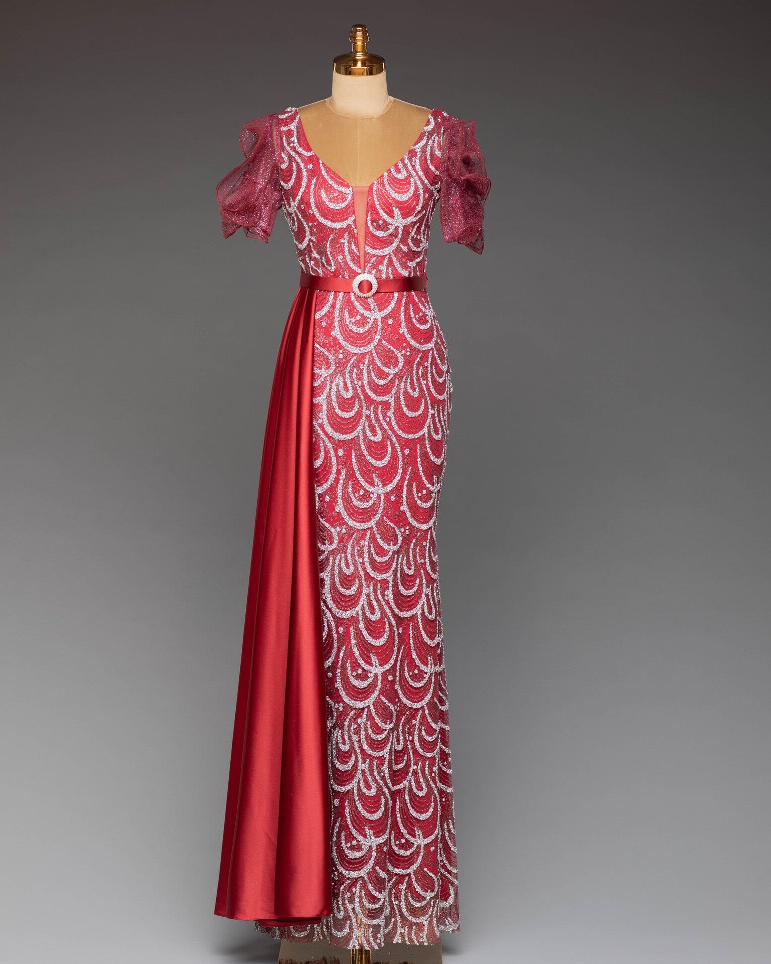 Abendkleid Bordo | Elegant und Stilvoll
