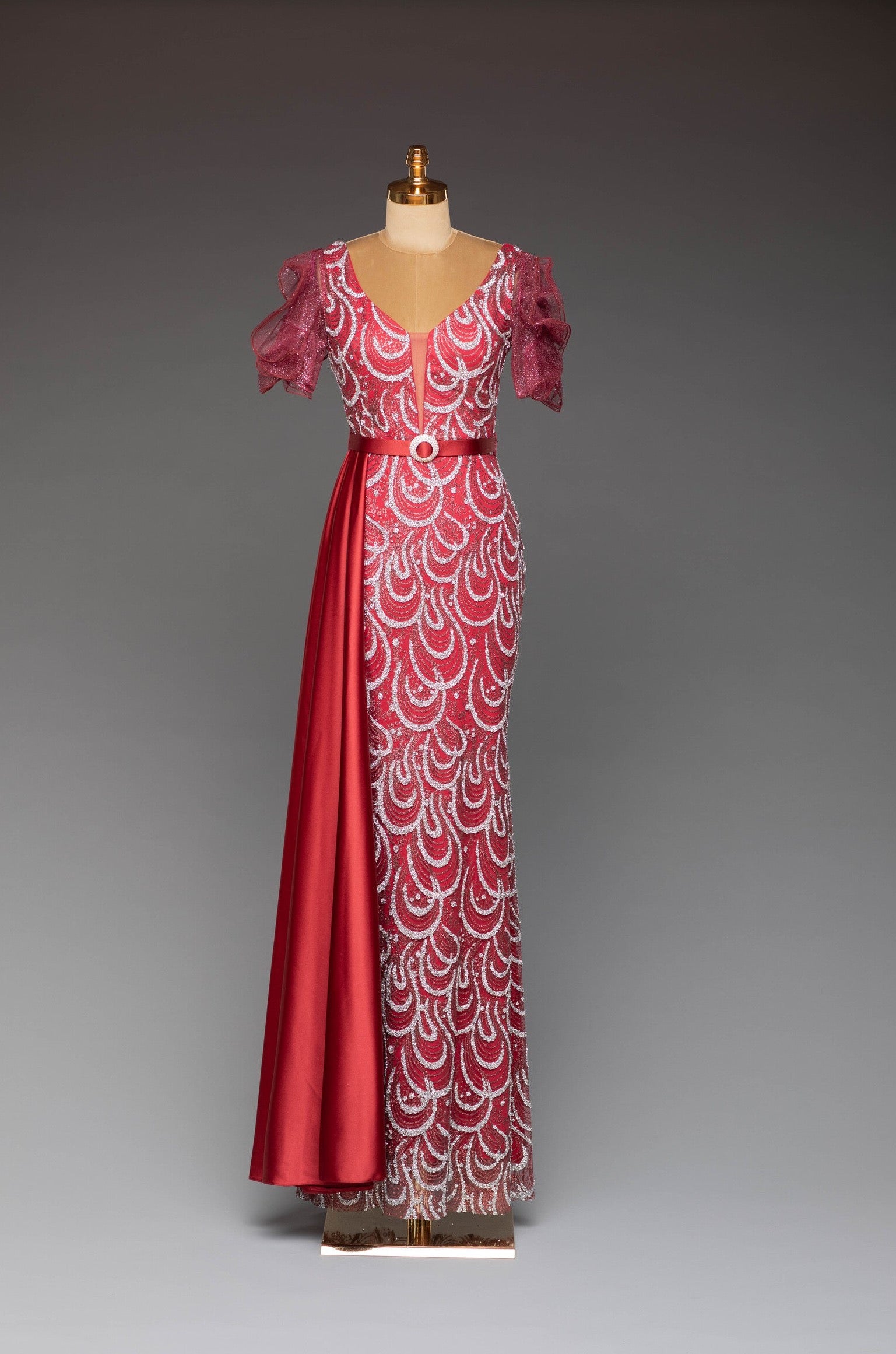 Abendkleid Bordo | Elegant und Stilvoll