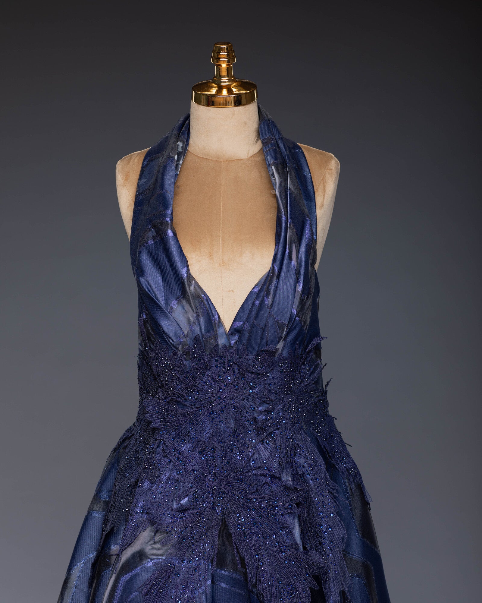 Abendkleid Luxusblau | Elegant und Glamourös