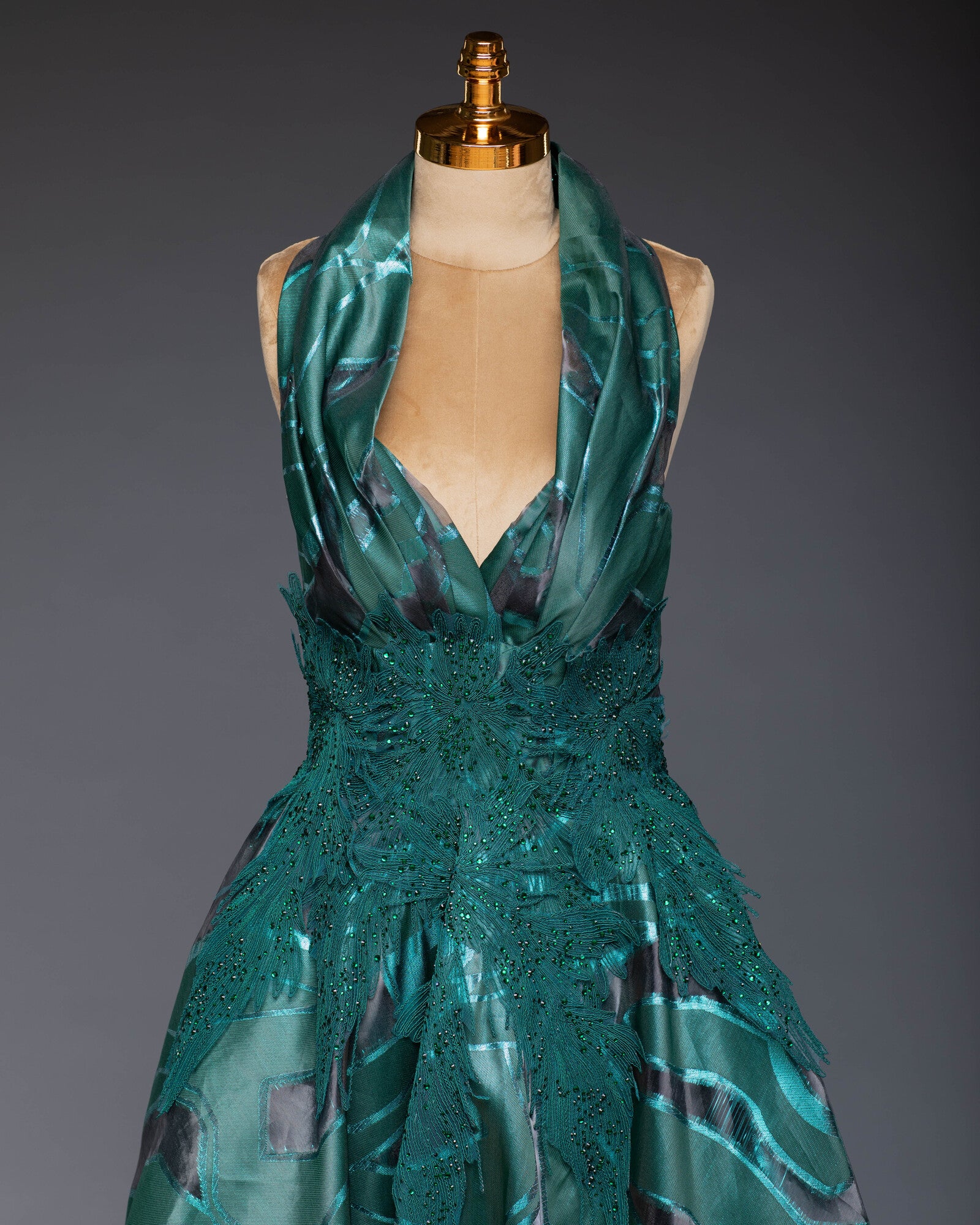 Abendkleid Grün | Hochwertig mit eleganten Details