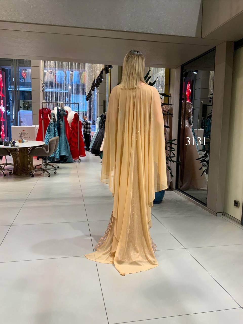 Abendkleid Beige | Elegant und Zeitlos